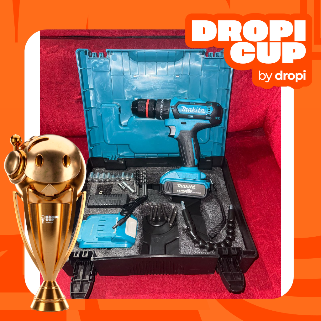 1/2  taladro makita  48 v DROPI CUP